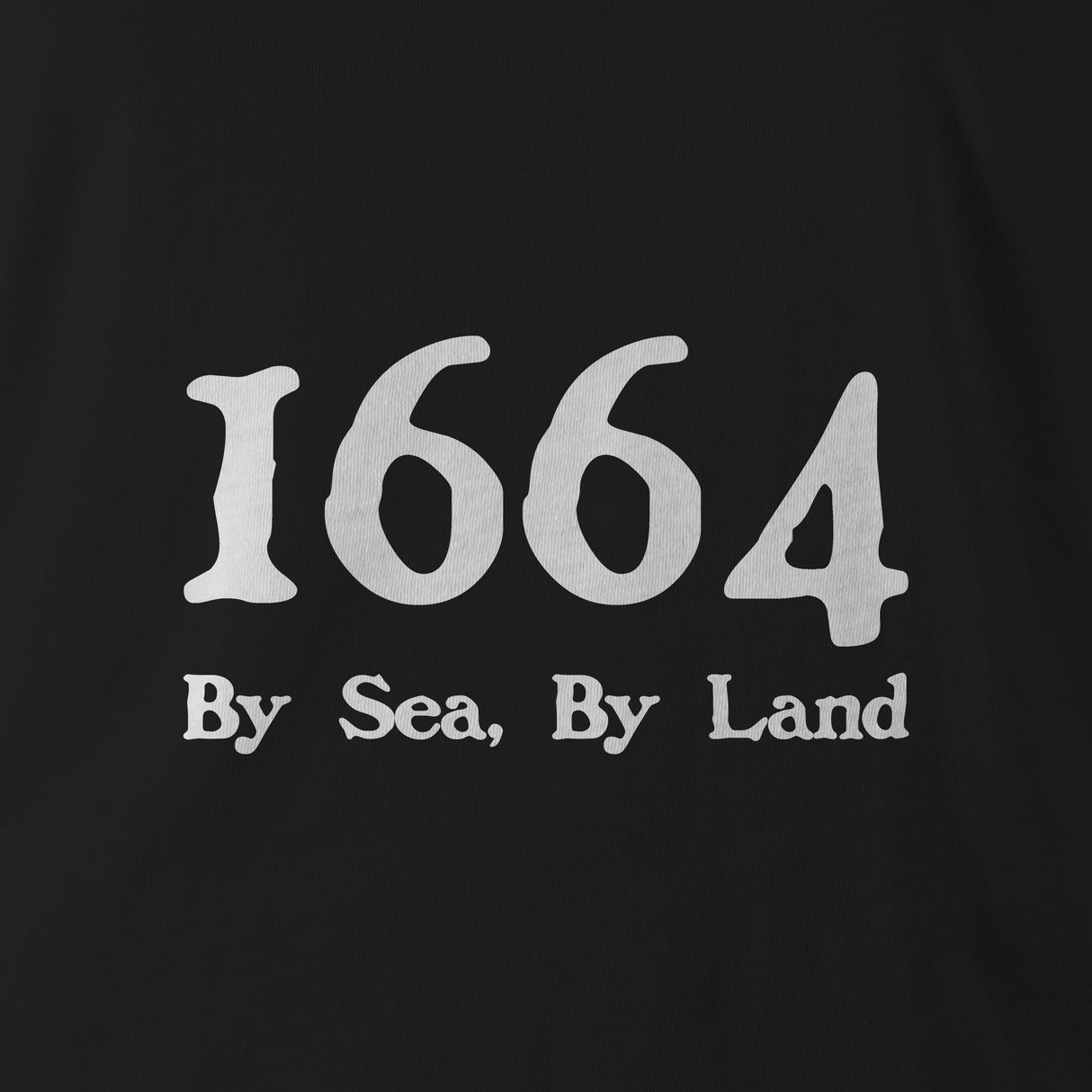 1664 BY SEA BY LAND BLK HOODIE