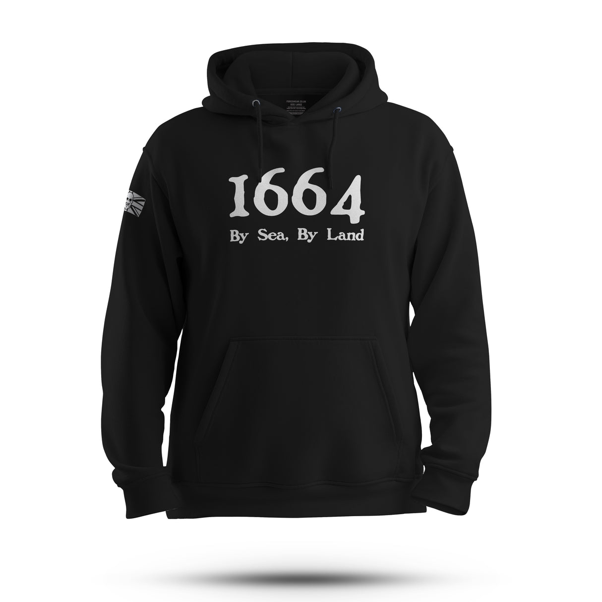 1664 BY SEA BY LAND BLK HOODIE
