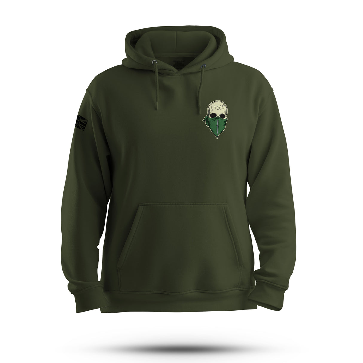 1664 ROYAL MARINE SKULL HOODIE