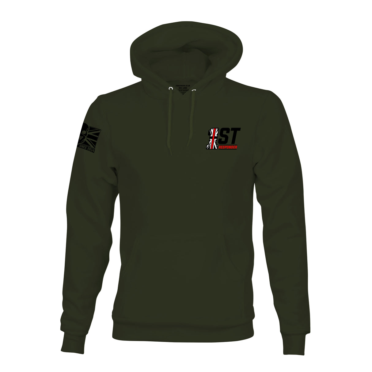 1ST RESPONDER RED LINE HOODIE