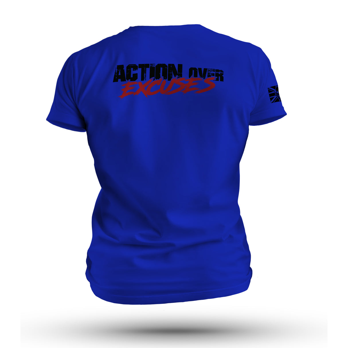 ACTION OVER EXCUSES TAG & BACK