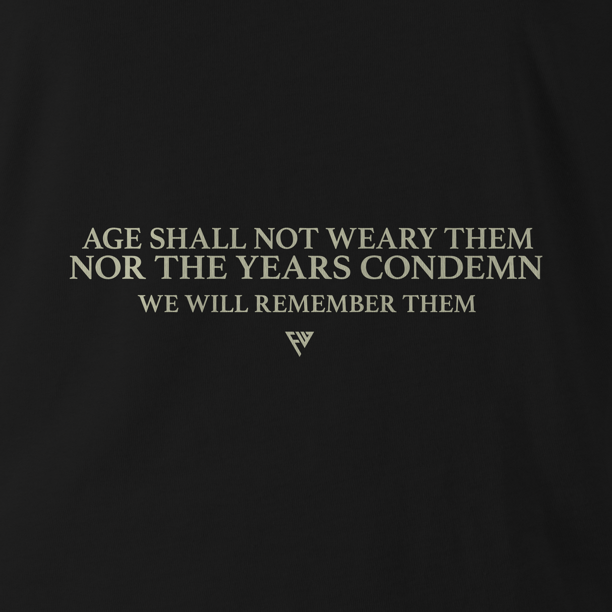 AGE SHALL NOT V2 HOODIE