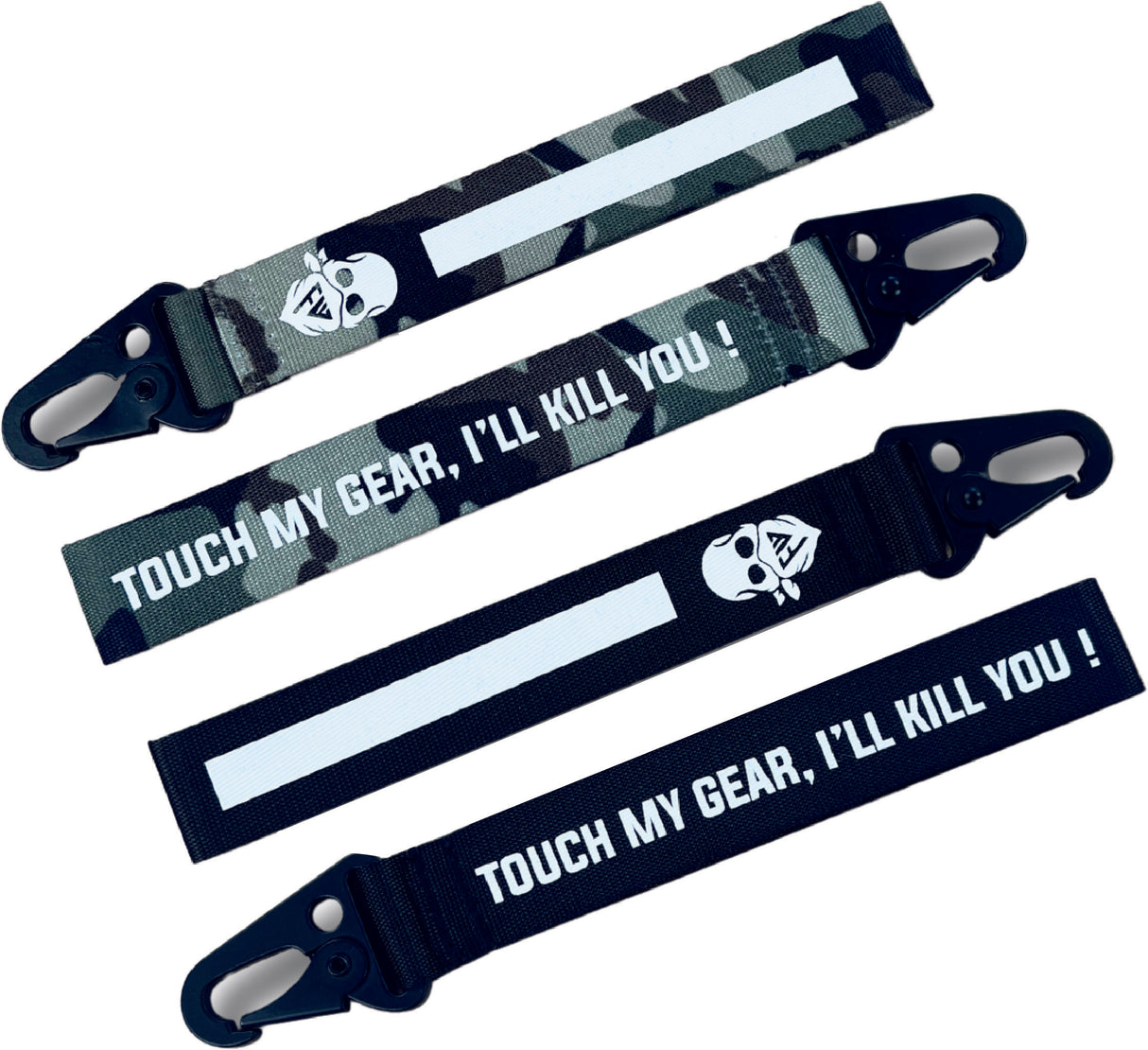 'TOUCH MY GEAR' BAG TAG *PACK OF 2 TAGS*