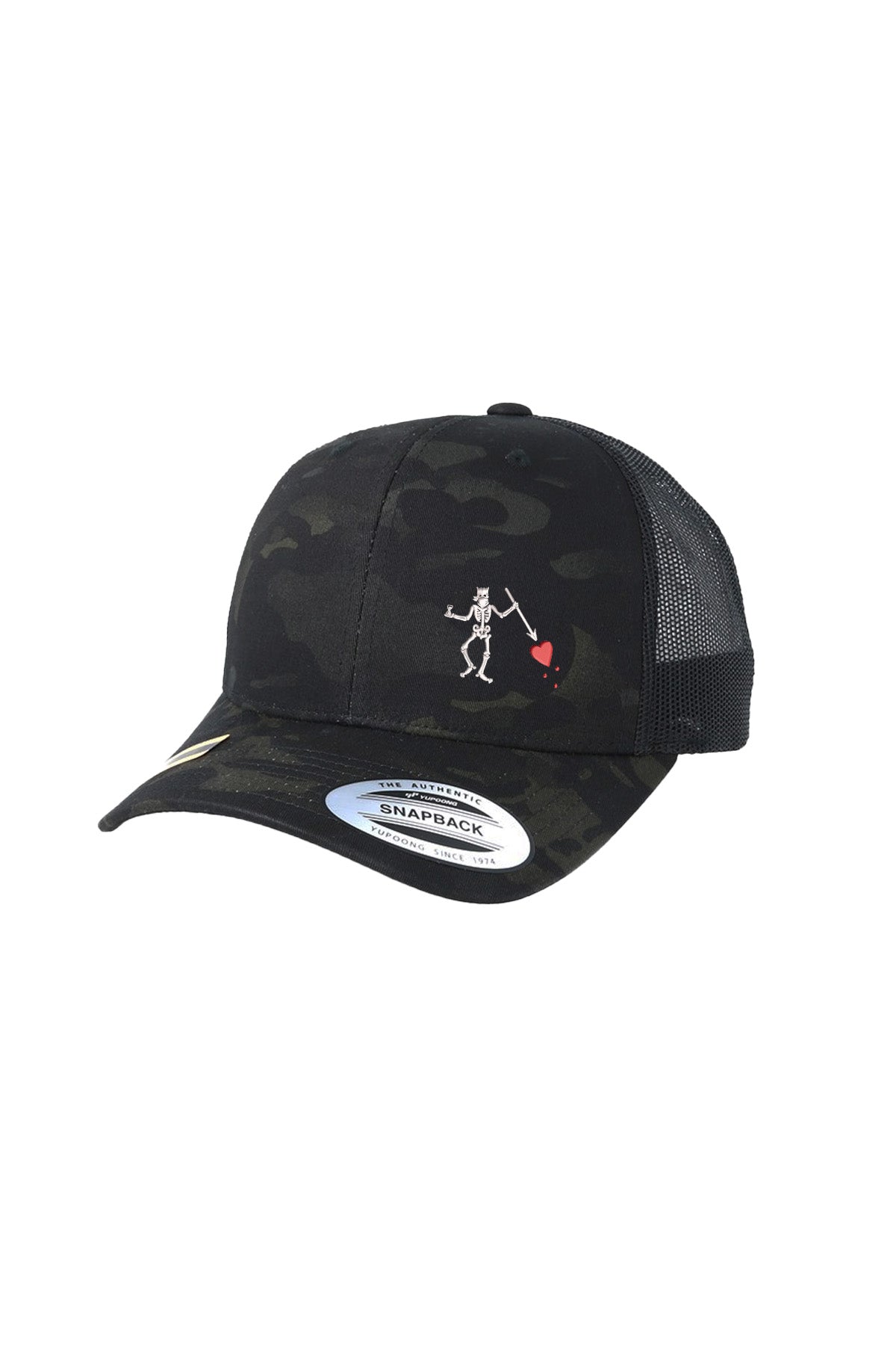 BLACKBEARD STITCH-SYLE™️ MESH BACK - MULTICAM SNAPBACK