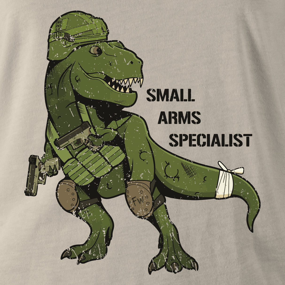 SMALL ARMS SPECIALIST TAG & BACK