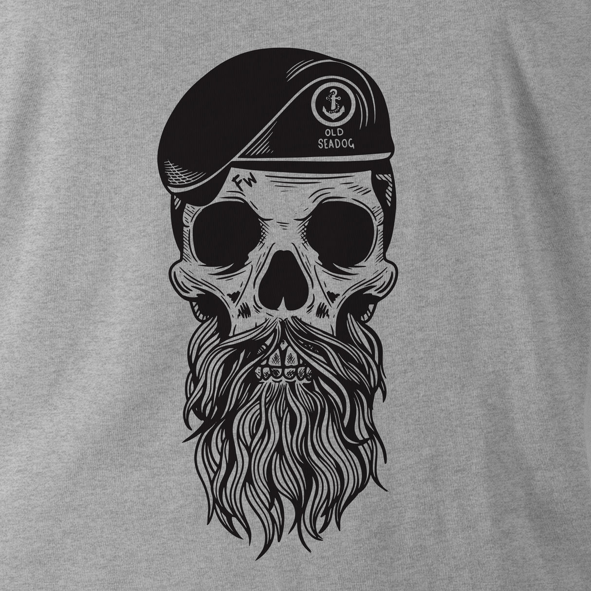 OLD SEA DOG TAG & BACK