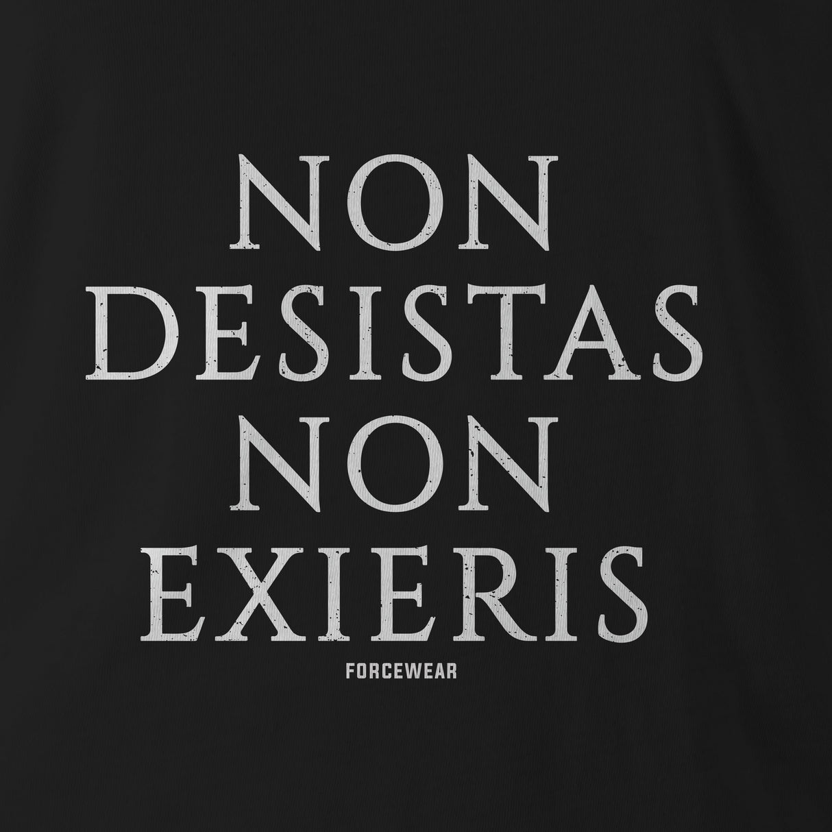 NEVER GIVE UP NEVER SURRENDER WHITE INK ED