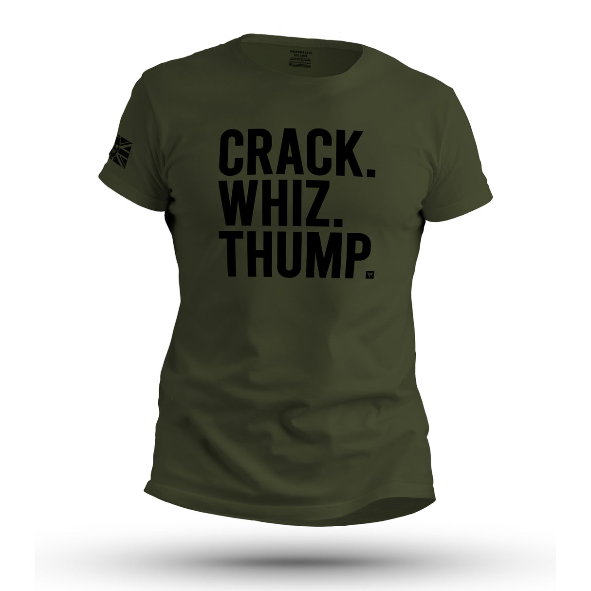 CRACK. WHIZ. THUMP.
