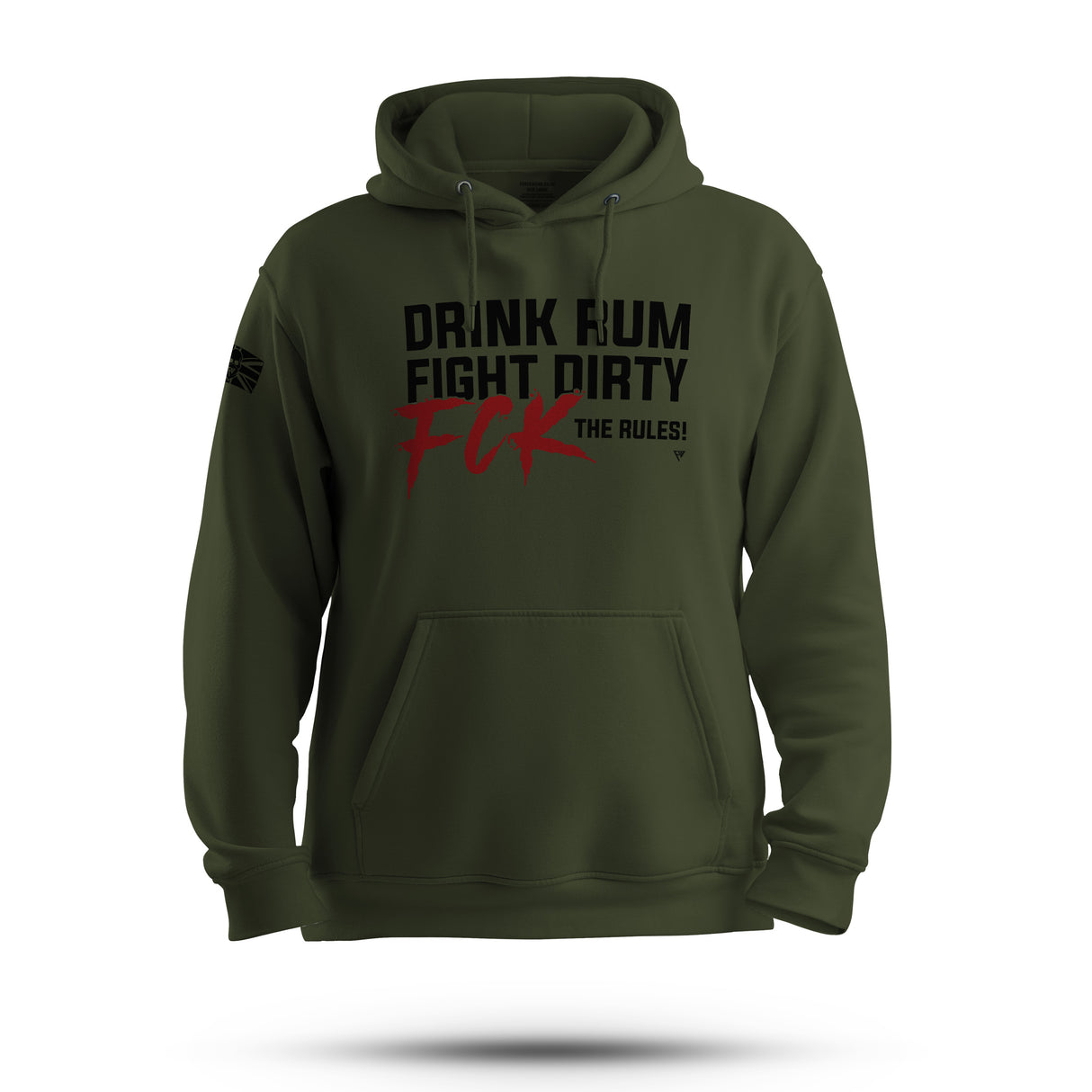 DRINK RUM, FIGHT DIRTY HOODIE