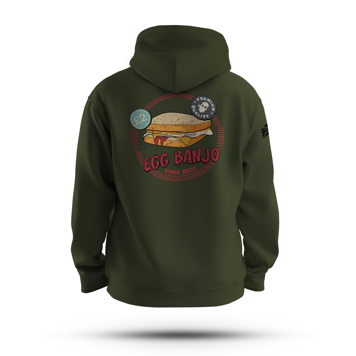 EGG BANJO TAG & BACK HOODIE