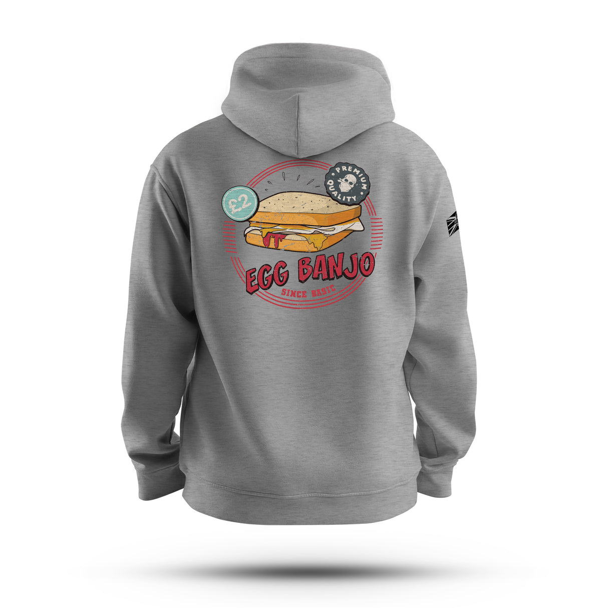 EGG BANJO TAG & BACK HOODIE