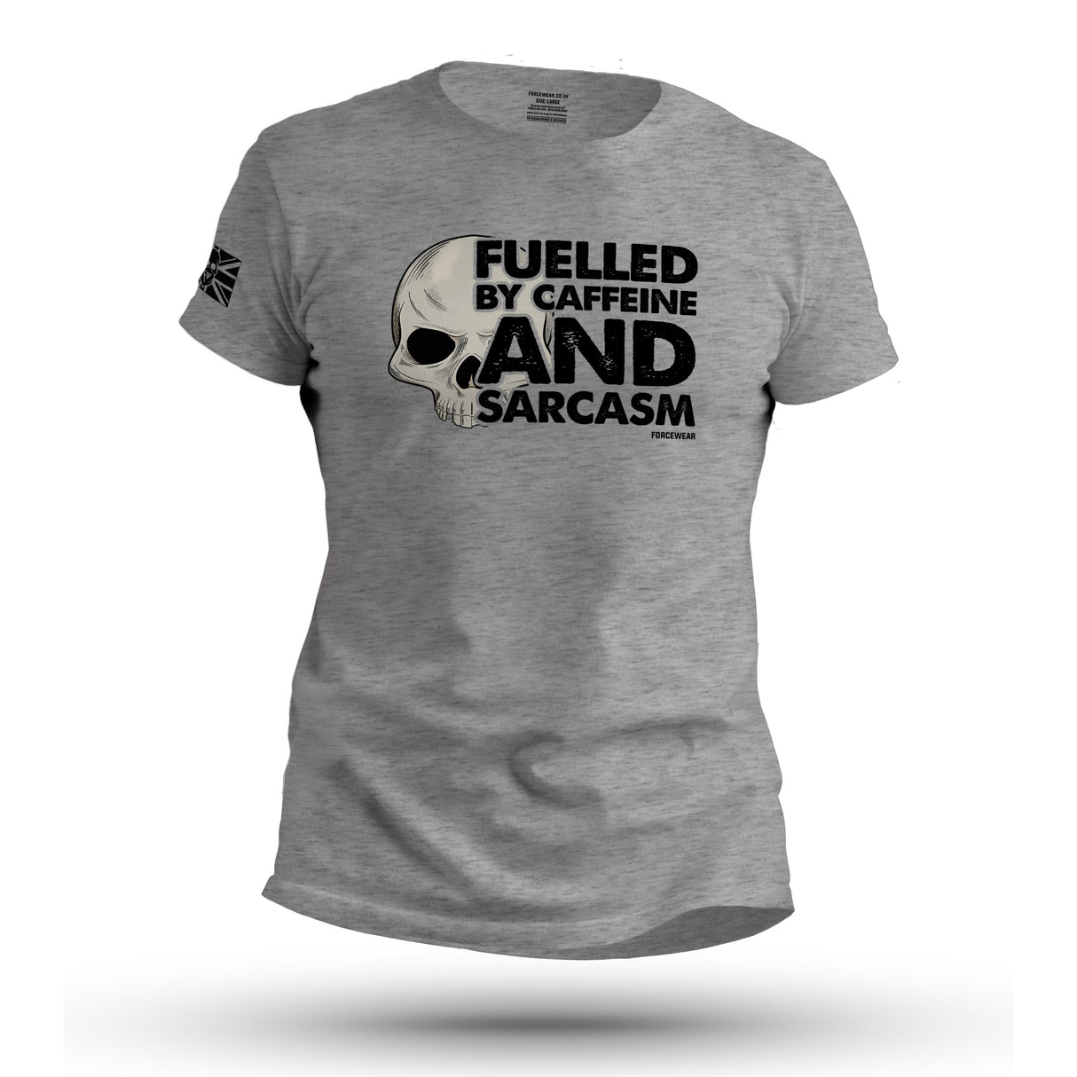 FUELLED BY CAFFEINE AND SARCASM