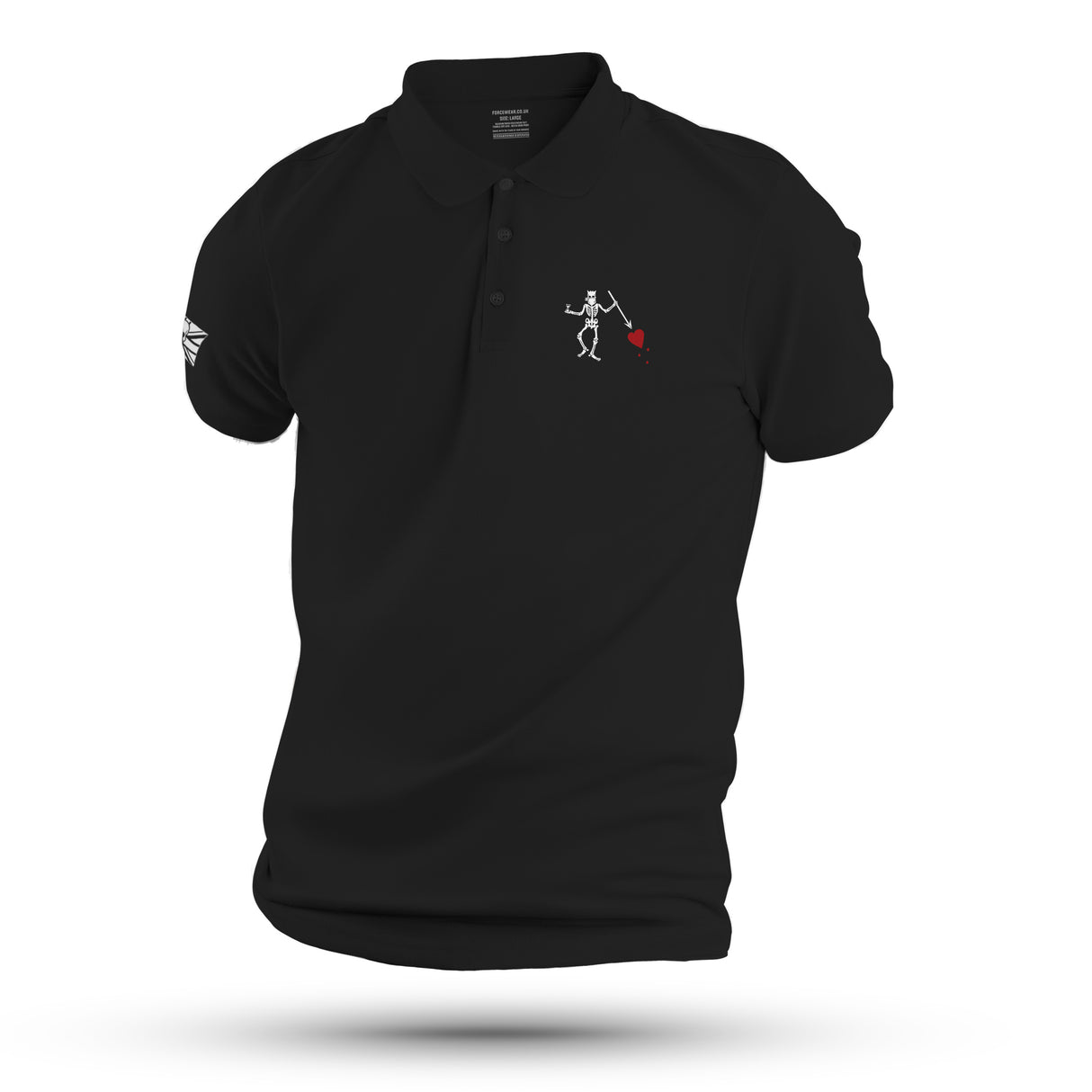FW BLACKBEARD POLO - BLACKOUT