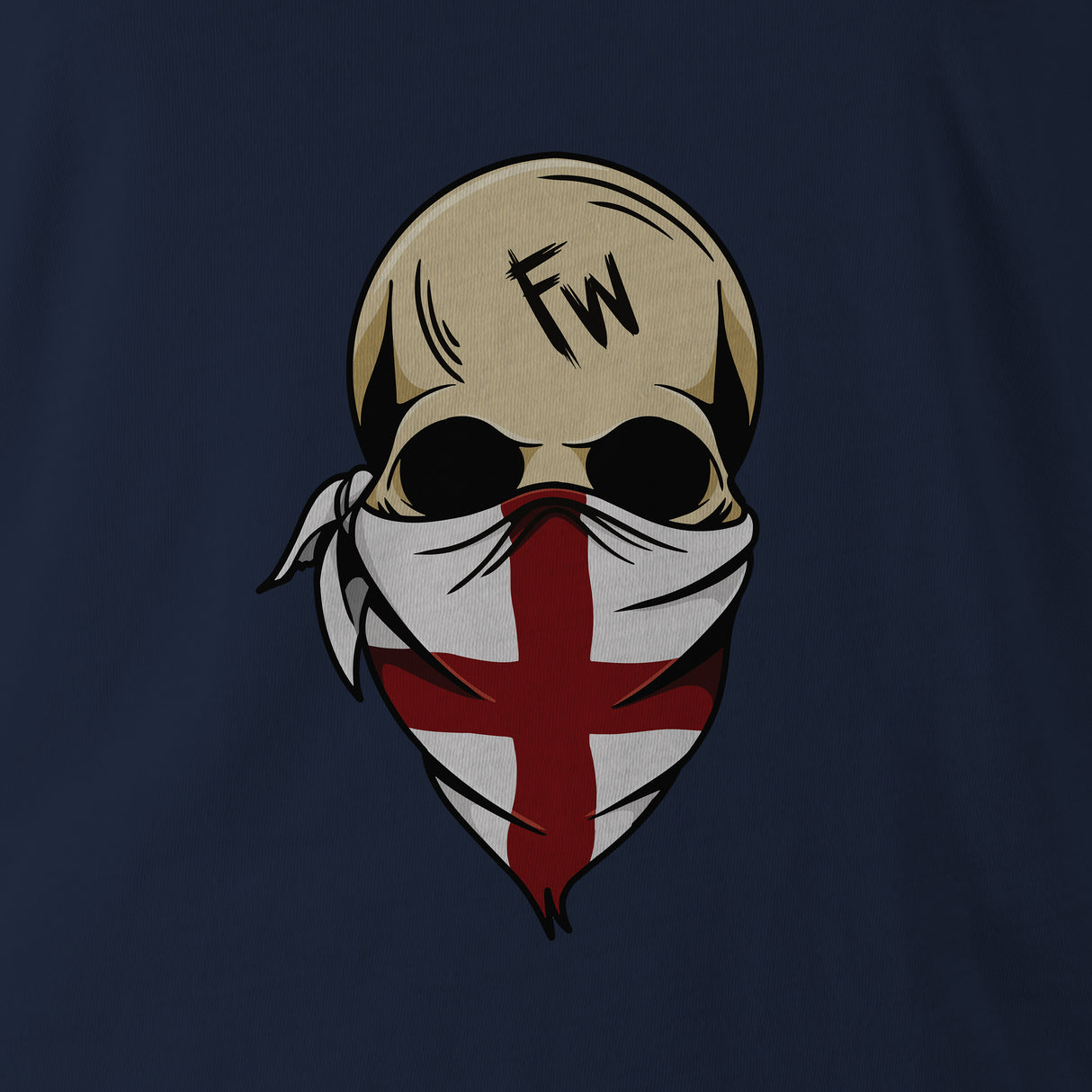 FW SKULL ENGLAND HOODIE