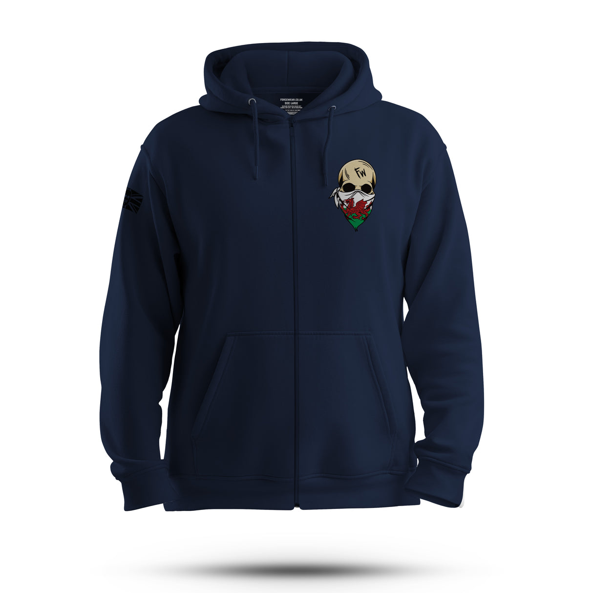 FW SKULL WALES ZIPPIE