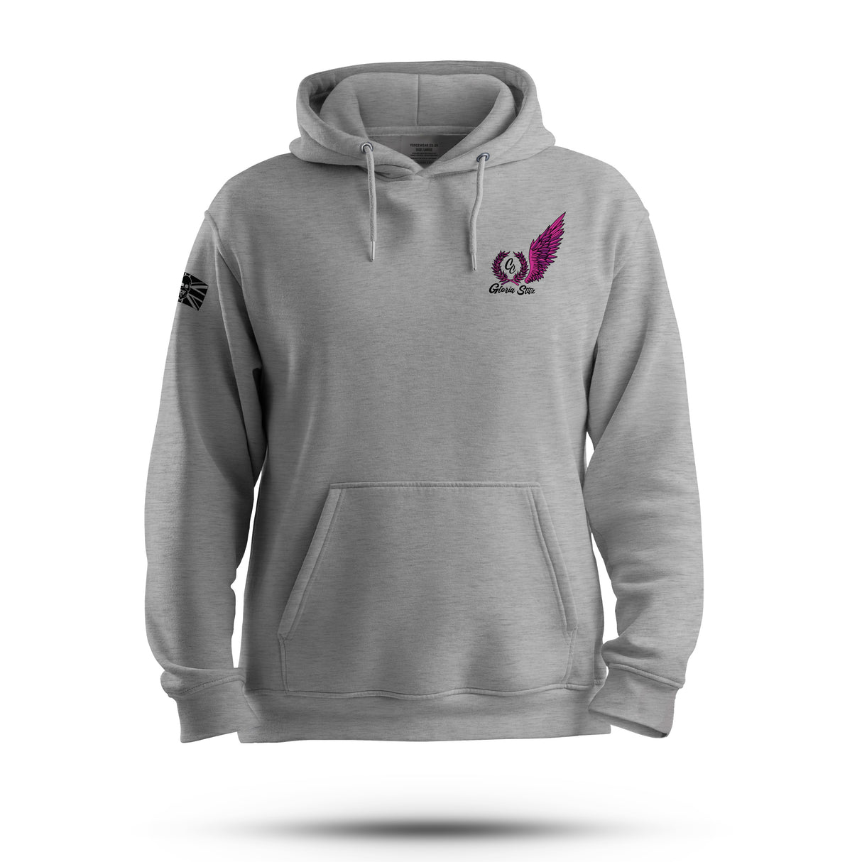 GLORIA STITZ PINK TAG HOODIE