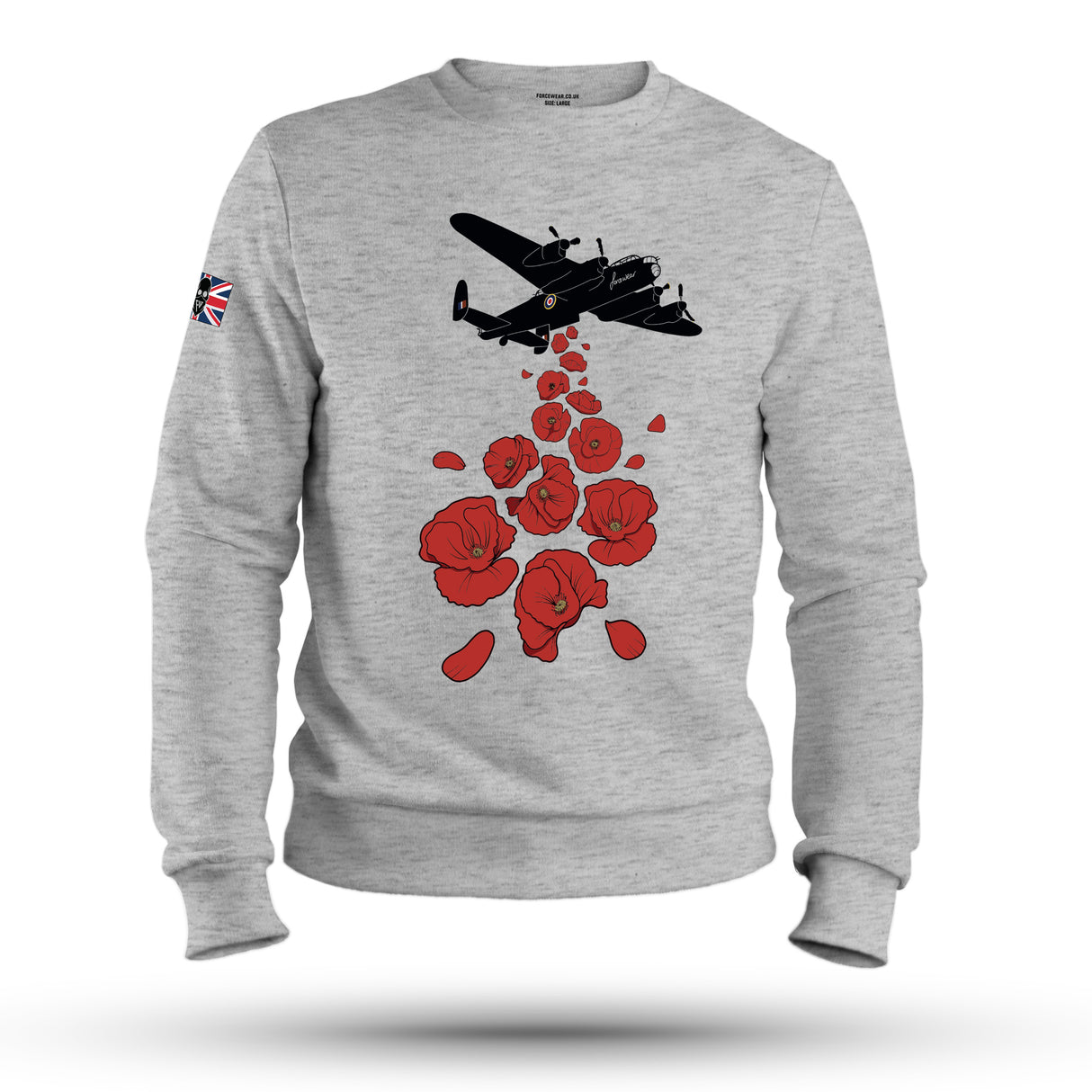 LANCASTER AND POPPIES SWEAT