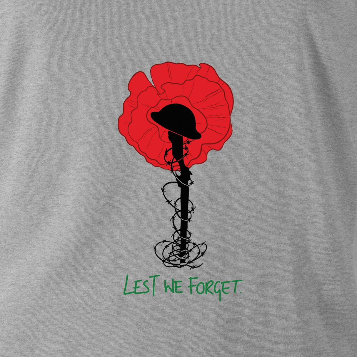 LEST WE FORGET MEMORIAL HOODIE