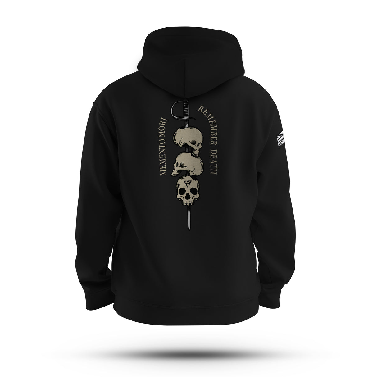 MEMENTO MORI TAG & BACK HOODIE