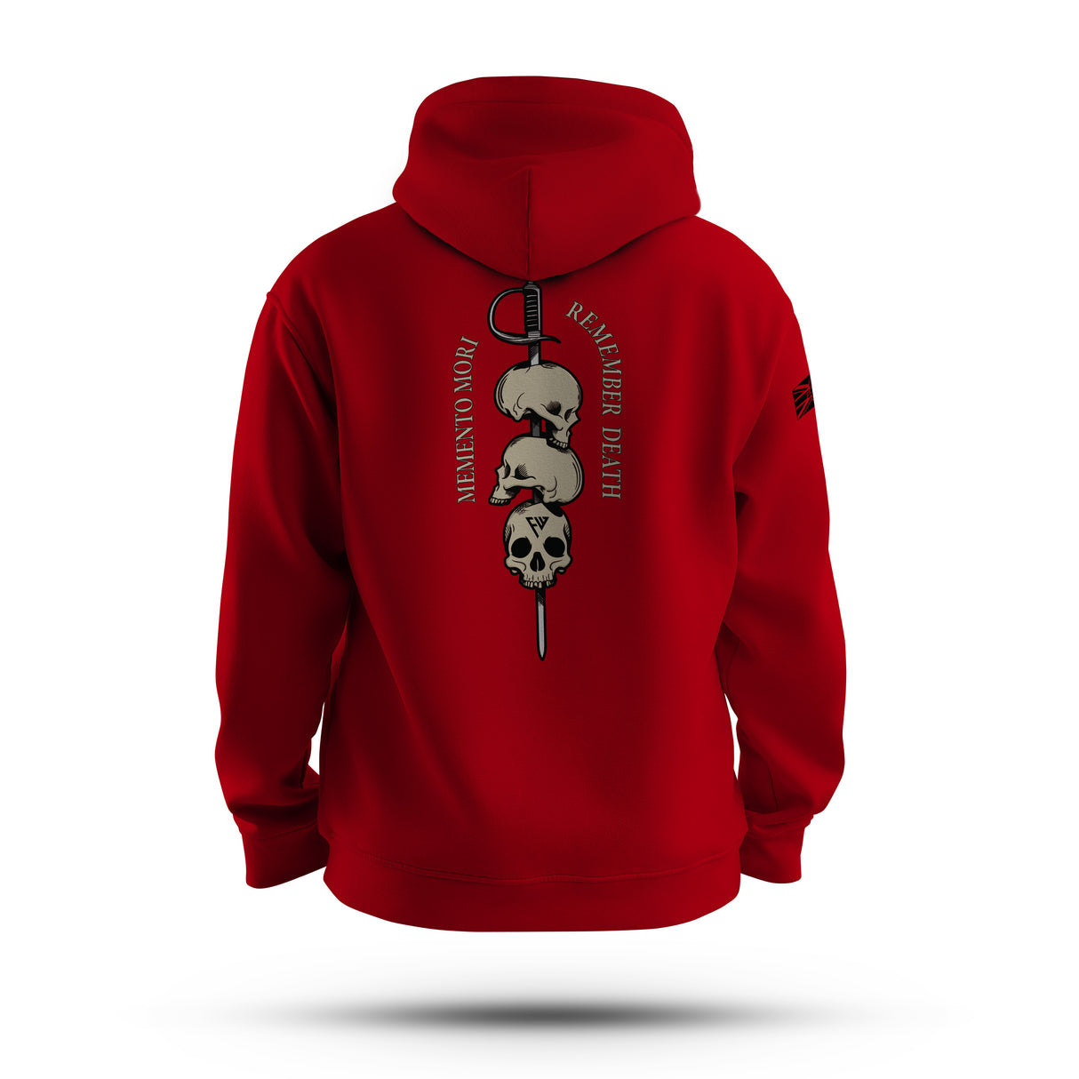 MEMENTO MORI TAG & BACK HOODIE
