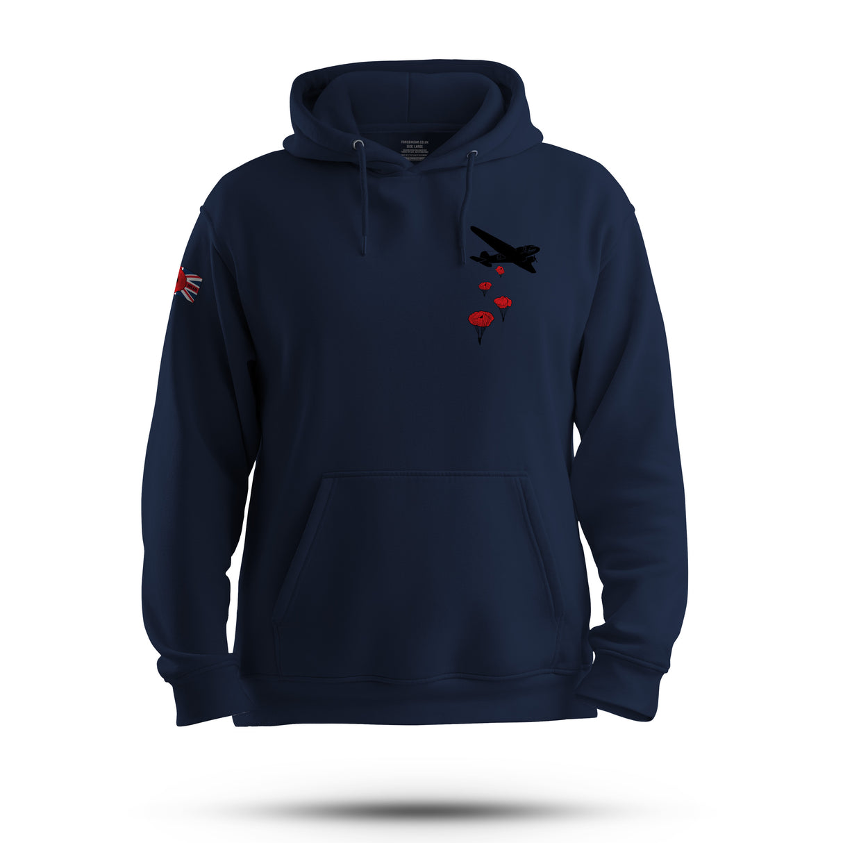 PARA DROP POPPIES TAG HOODIE