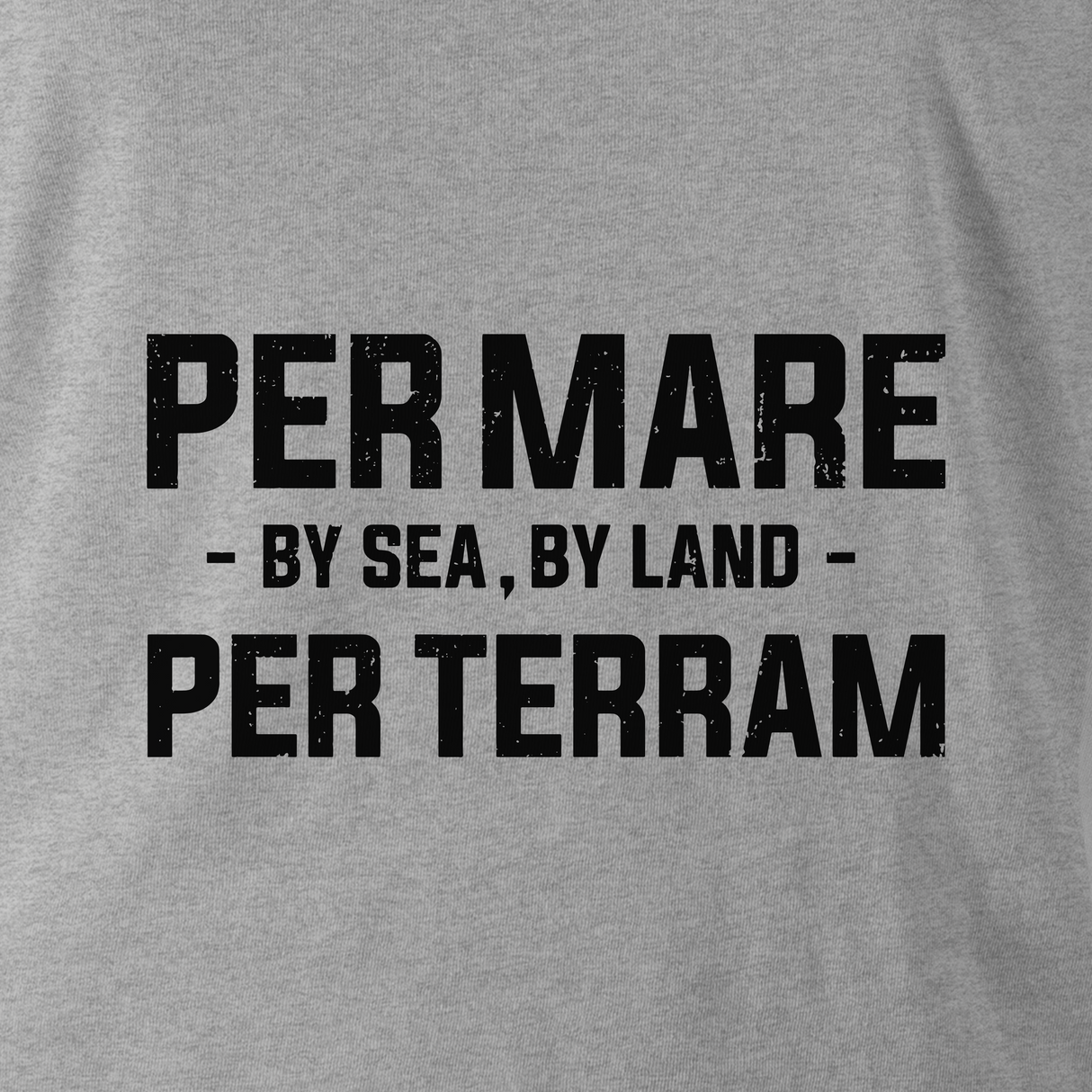 PER MARE PER TERRAM (ROYAL MARINES) HOODIE