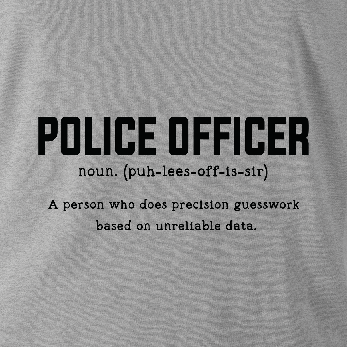 POLICE OFFICER HOODIE