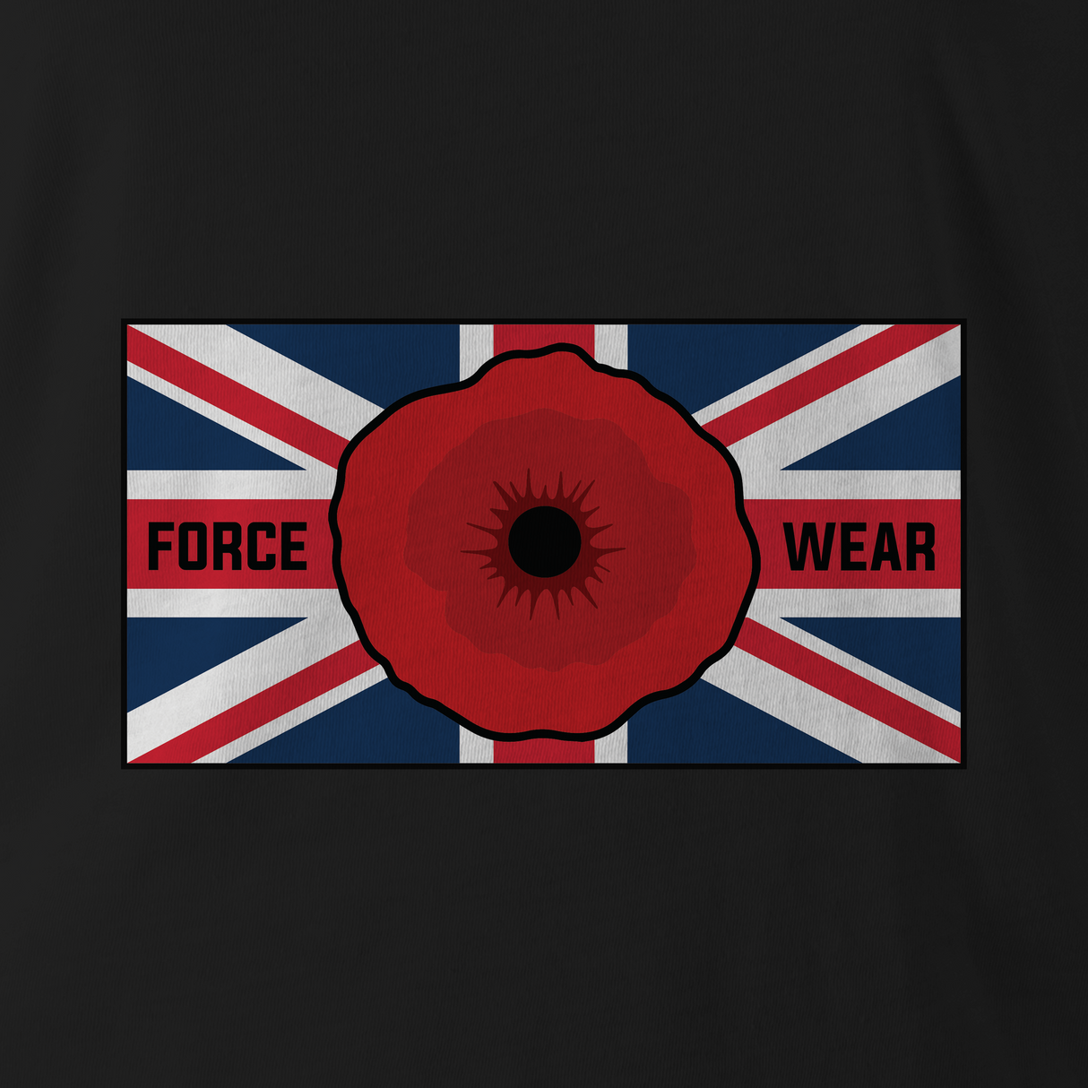 LEST WE FORGET WHT TAG POLO - BLACKOUT