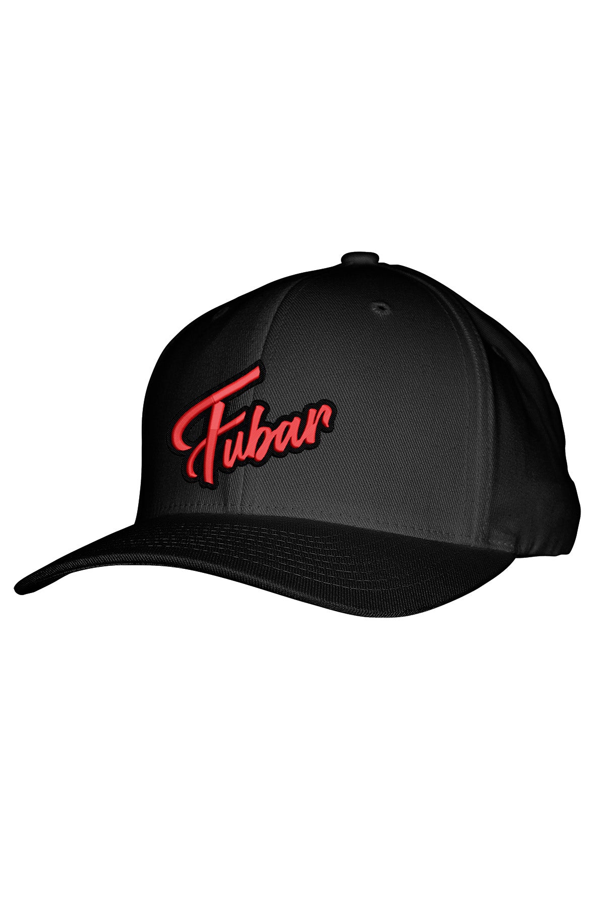 FUBAR RED STITCH-STYLE™️ - FABRIC BACK SNAPBACK