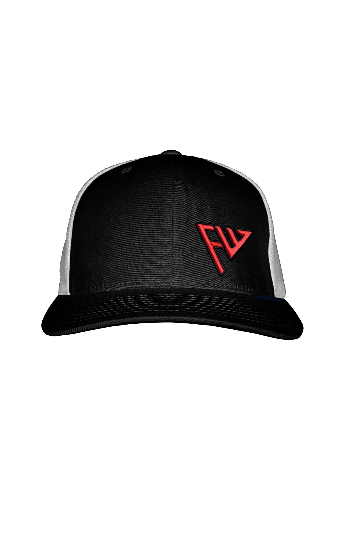 FW RED STITCH-STYLE™️ - MESH BACK SNAPBACK