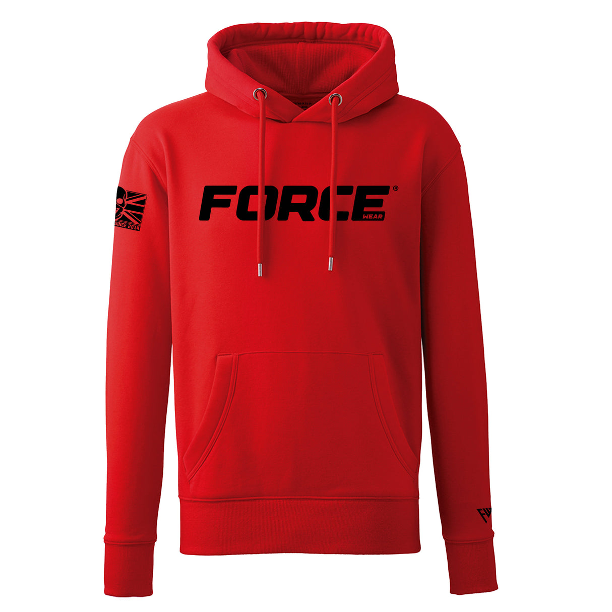 FORCE LUX UJ HOODIE RED