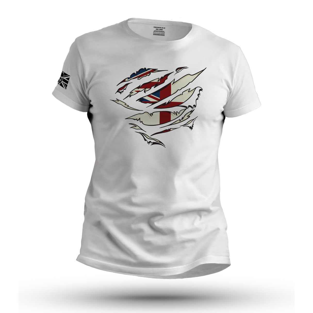 RIPPED ROYAL NAVY FLAG