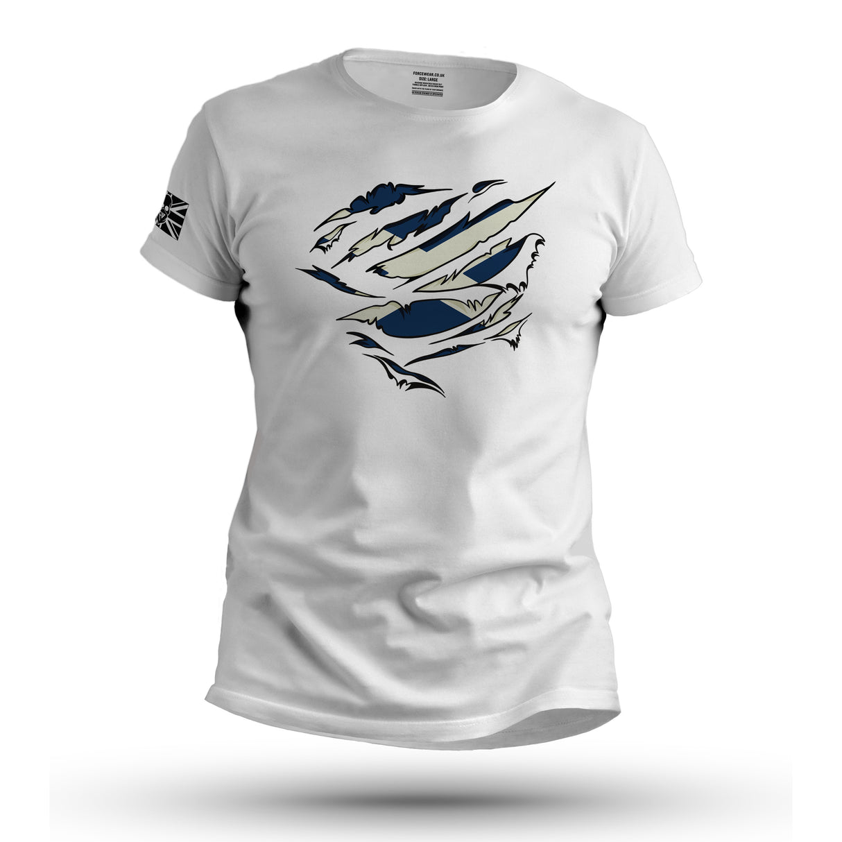 RIPPED ST ANDREW'S FLAG