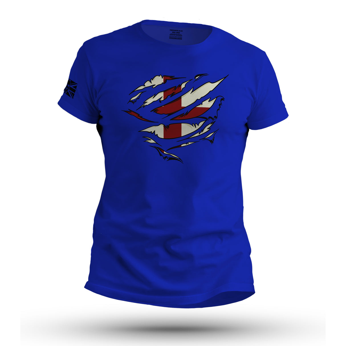 RIPPED ST GEORGES FLAG