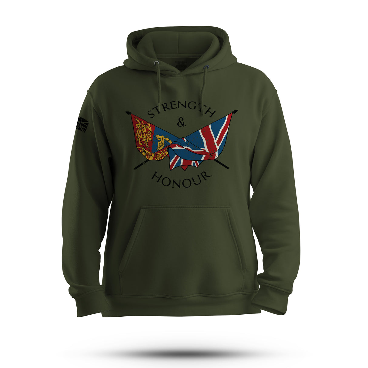 STRENGTH AND HONOUR FLAGS HOODIE