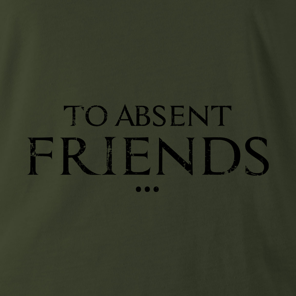TO ABSENT FRIENDS HOODIE