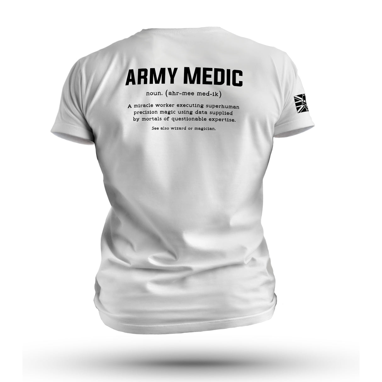 ARMY MEDIC TAG & BACK