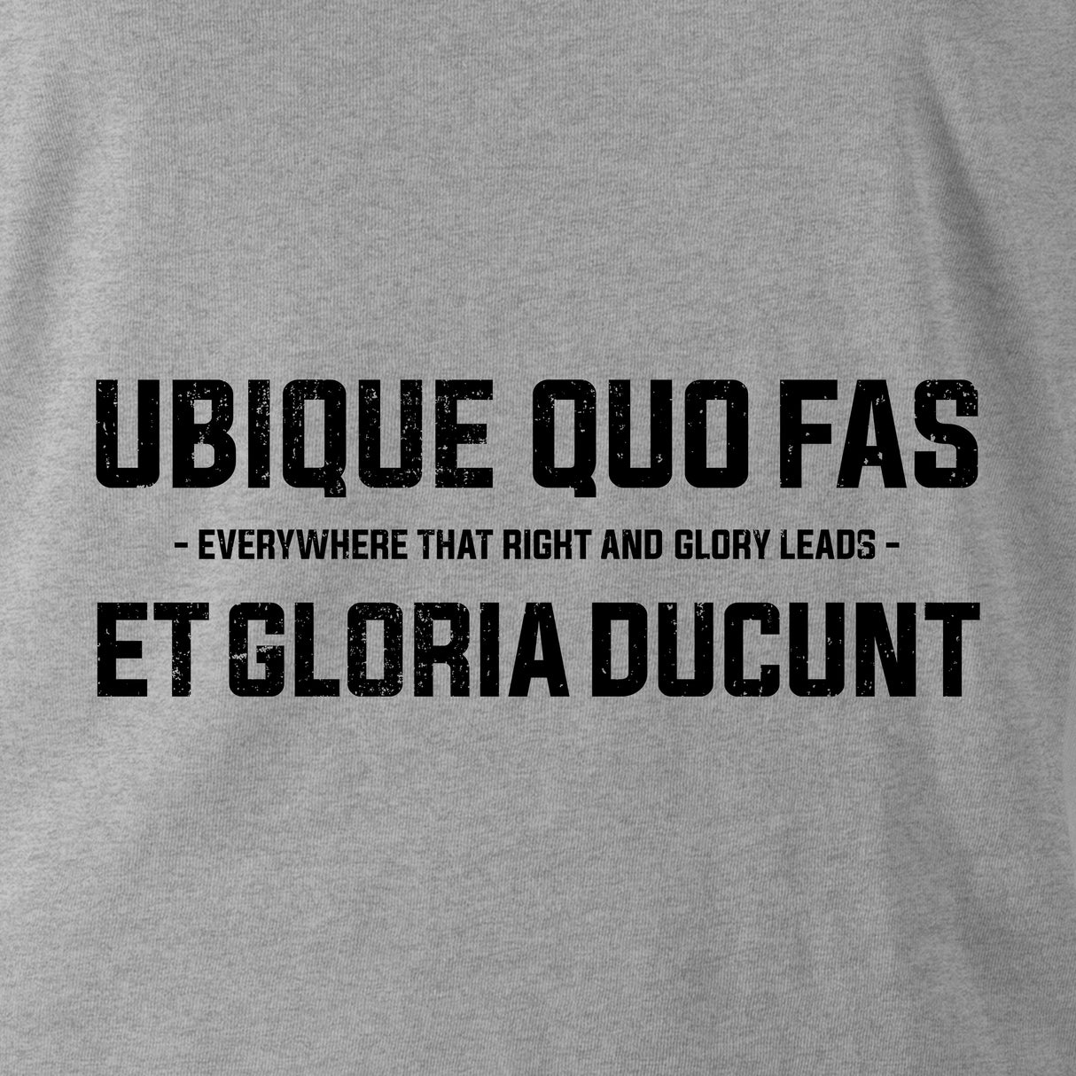 UBIQUE QUO FAS ET GLORIA DUCUNT (ROYAL ARTILLERY) HOODIE