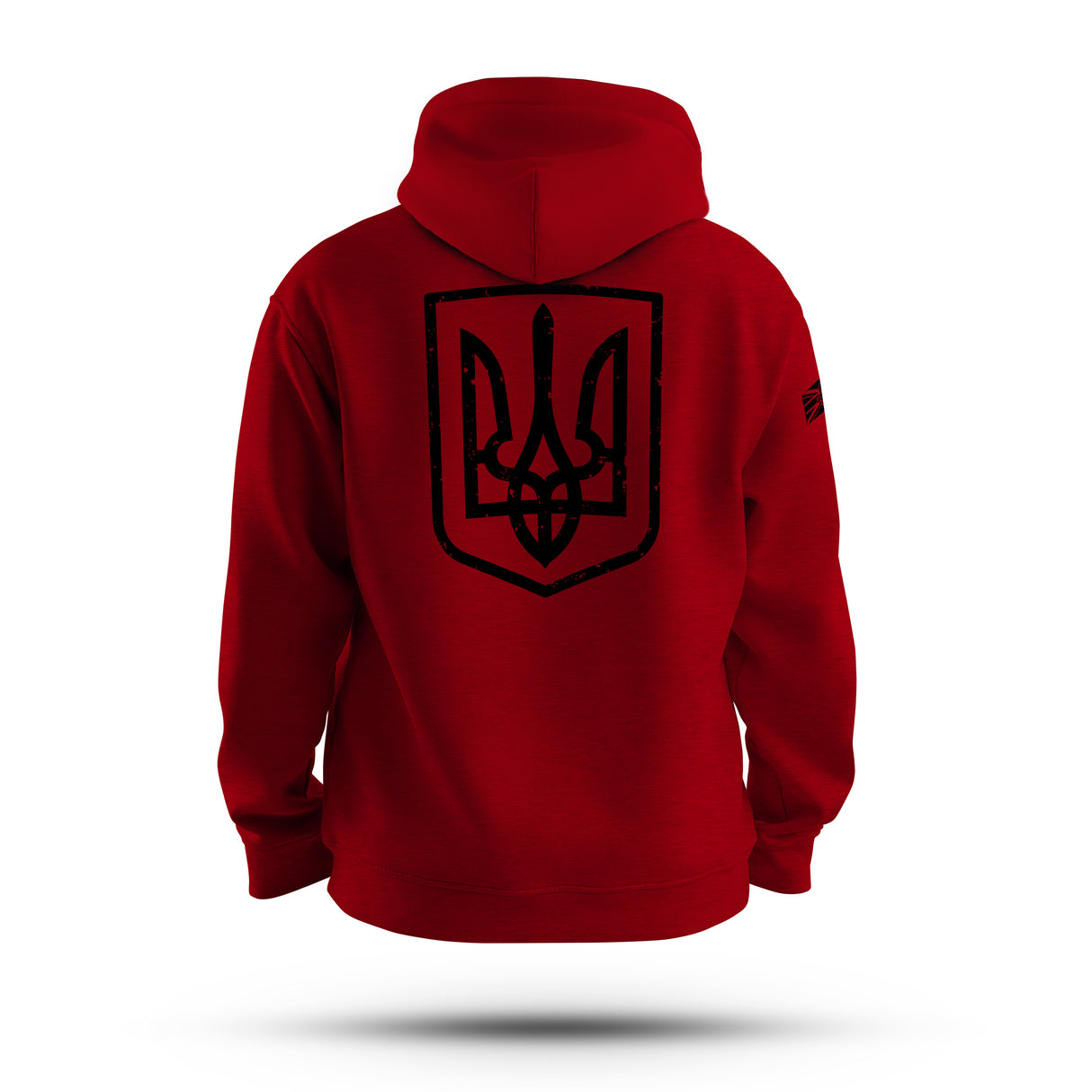 UKRAINE SHIELD TAG & BACK HOODIE