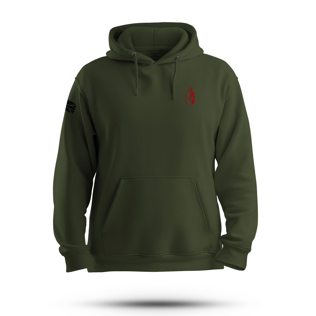 WARRIORS RED HELMET HOODIE