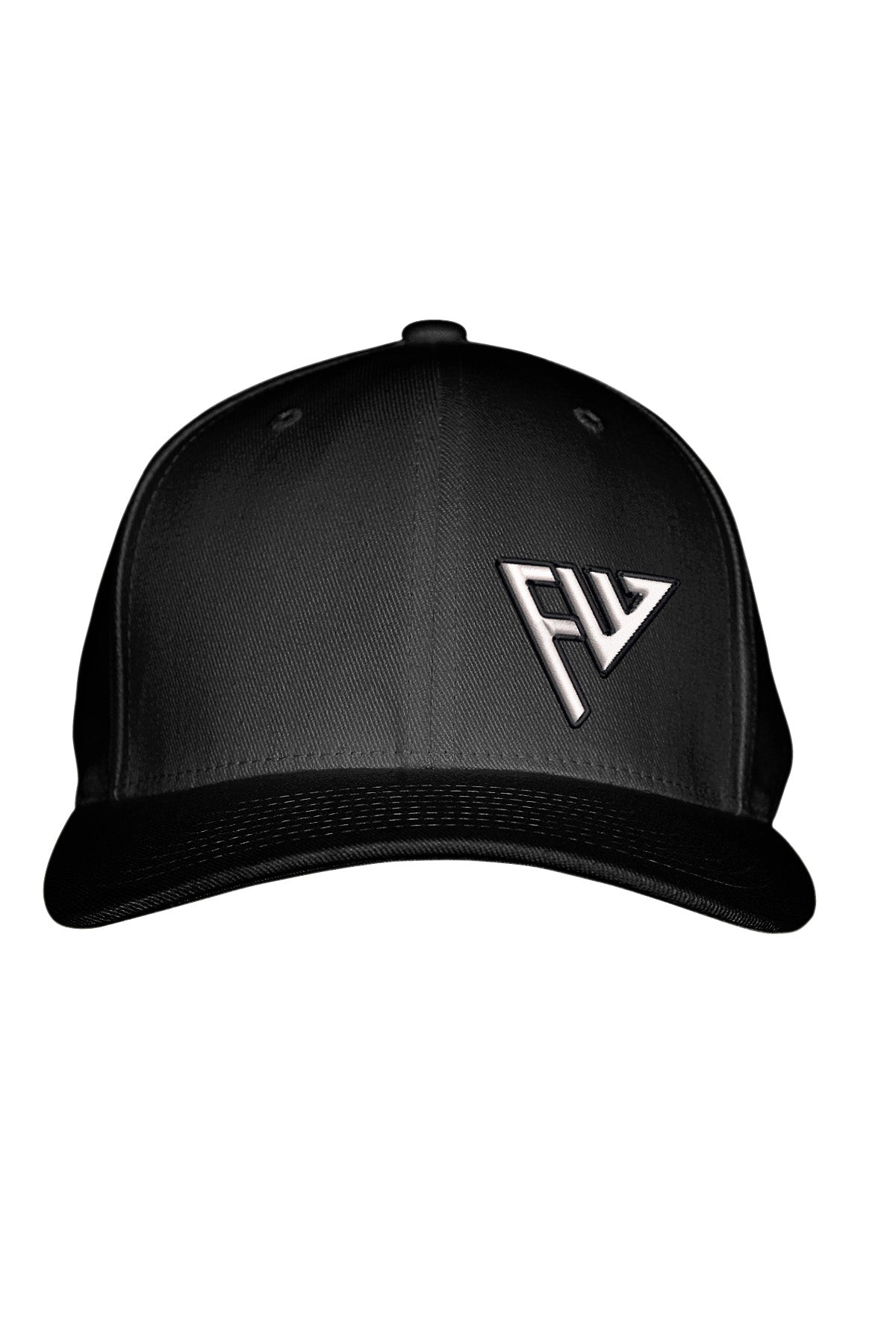 FW WHITE STITCH-STYLE™️ - FABRIC BACK SNAPBACK