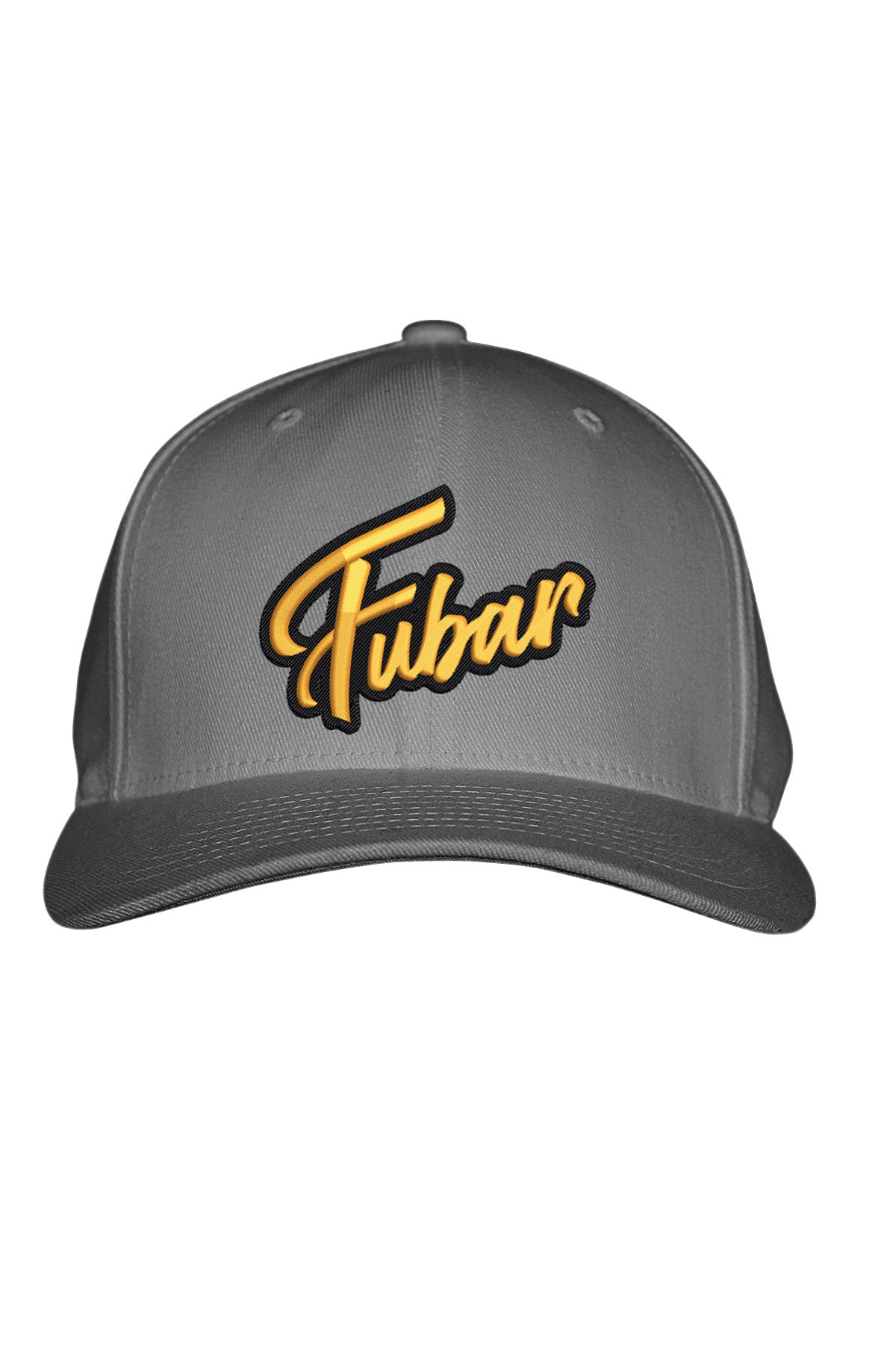 FUBAR YELLOW STITCH-STYLE™️ - FABRIC BACK SNAPBACK