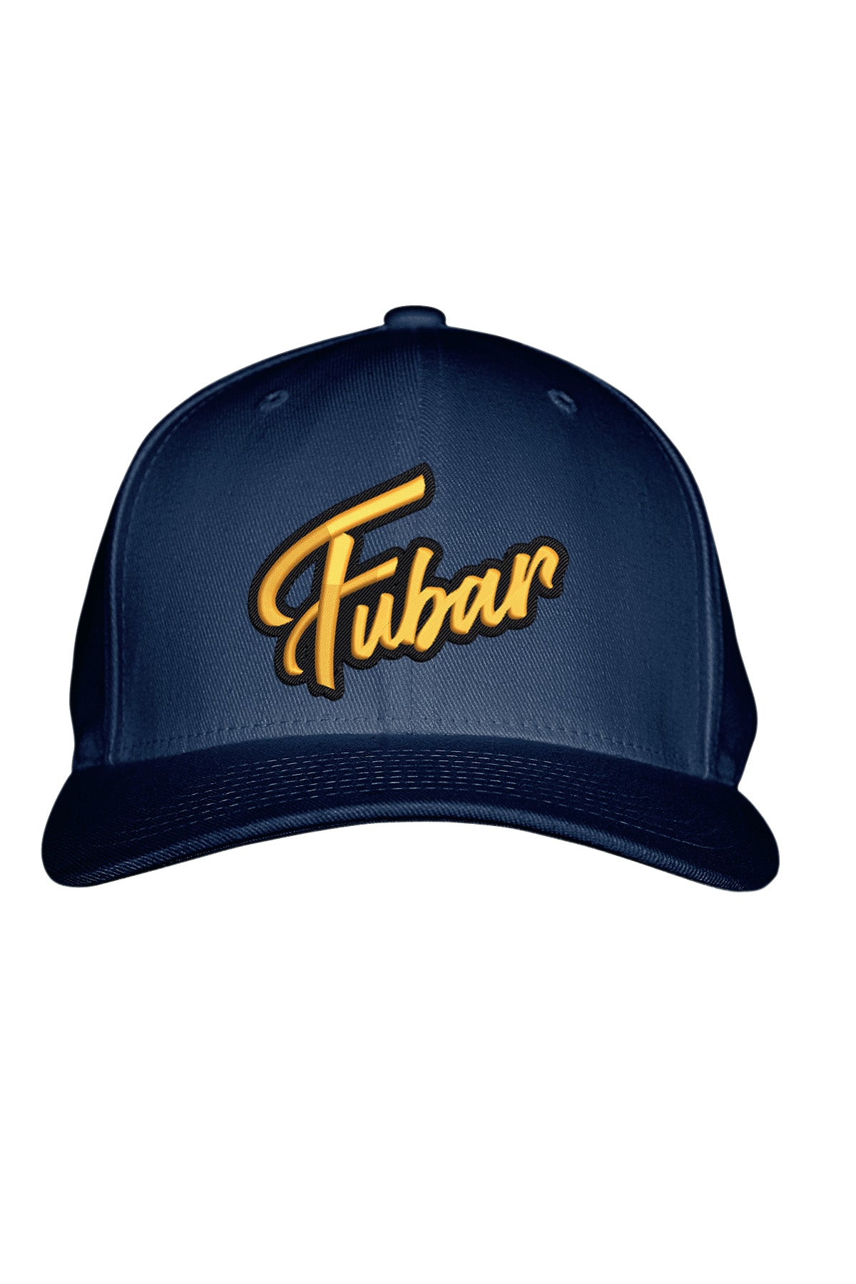 FUBAR YELLOW STITCH-STYLE™️ - FABRIC BACK SNAPBACK