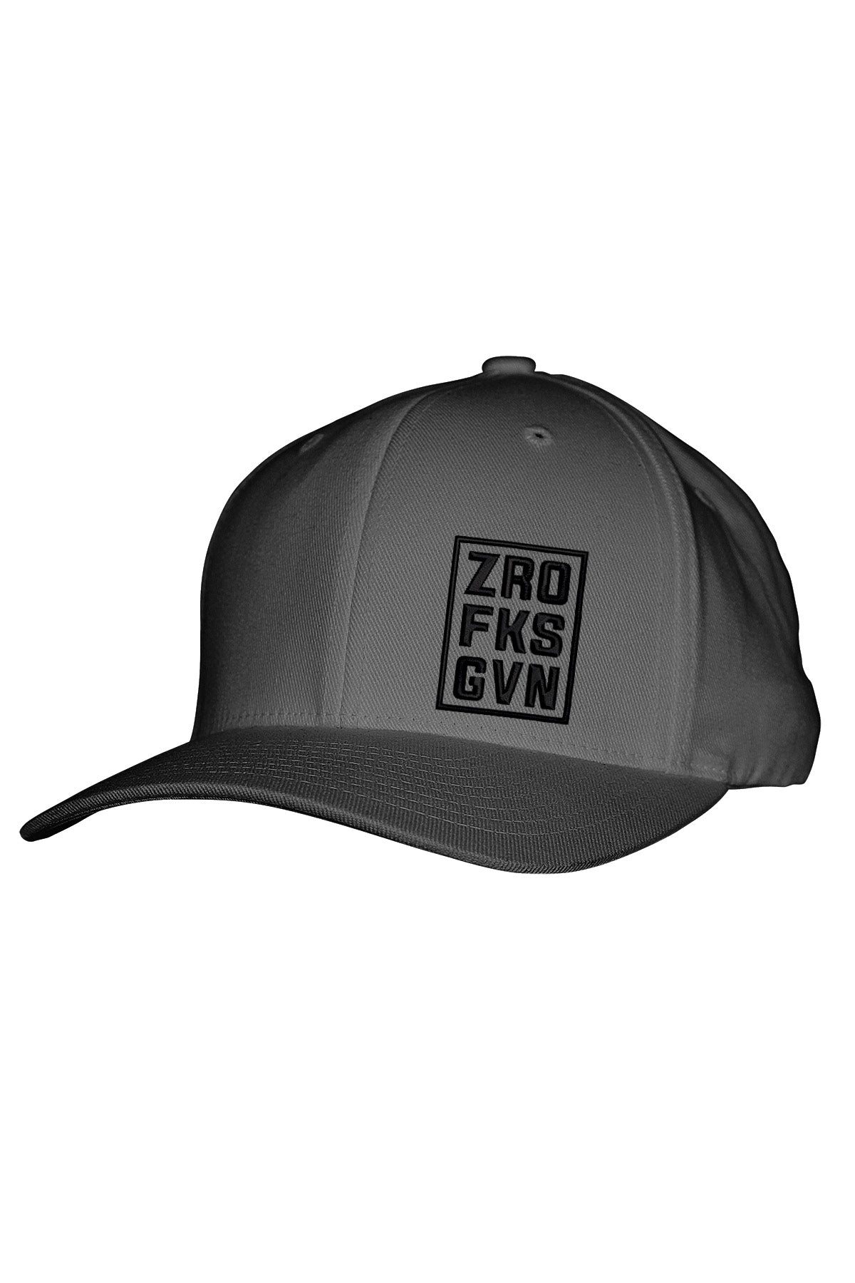 ZRO FKS GVN BLACK STITCH-STYLE™️ - FABRIC BACK SNAPBACK