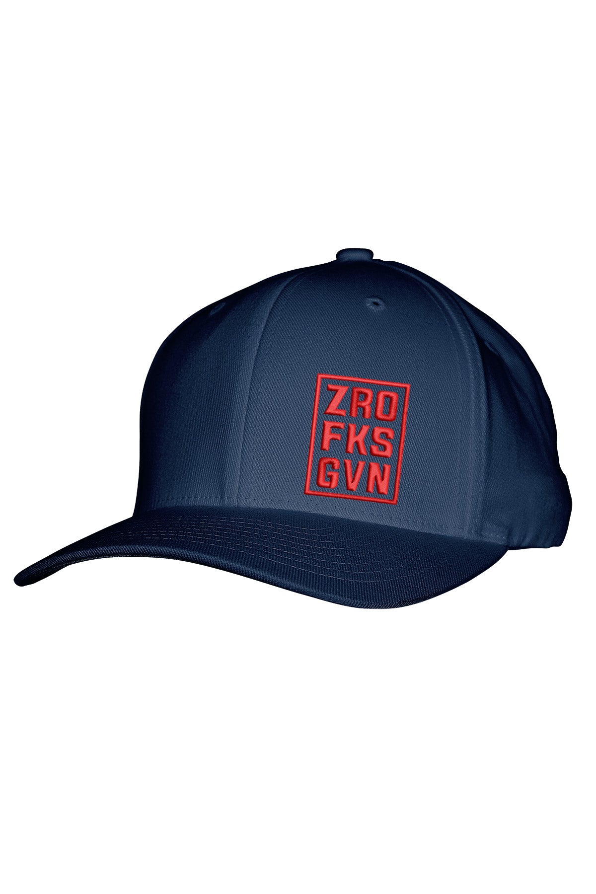 ZRO FKS GVN RED STITCH-STYLE™️ - FABRIC BACK SNAPBACK