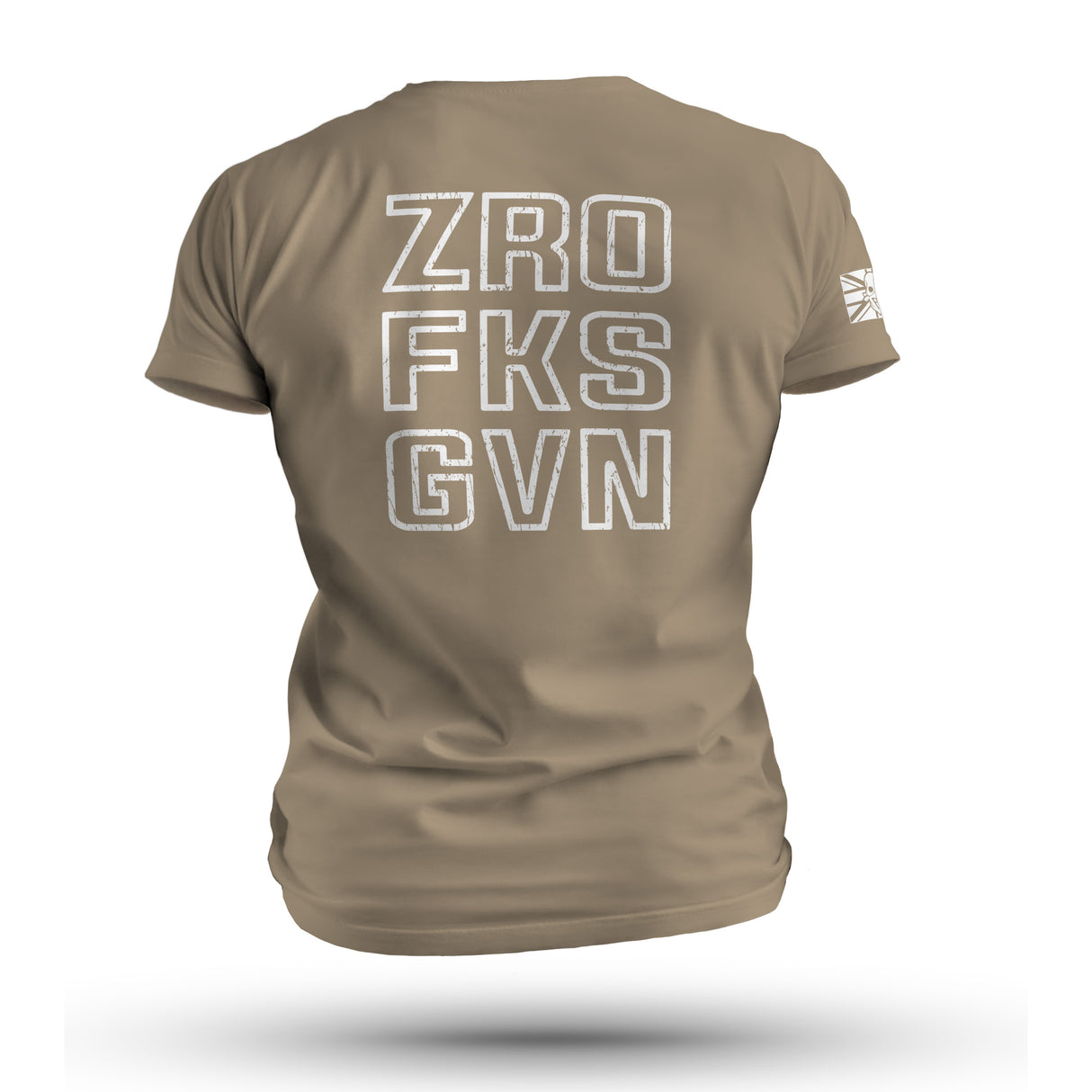 ZRO FKS GVN WHT TAG & BACK