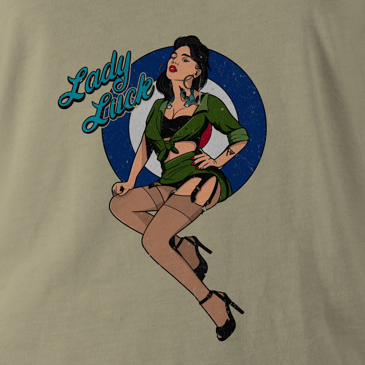 LADY LUCK - Force Wear HQ - T-SHIRTS