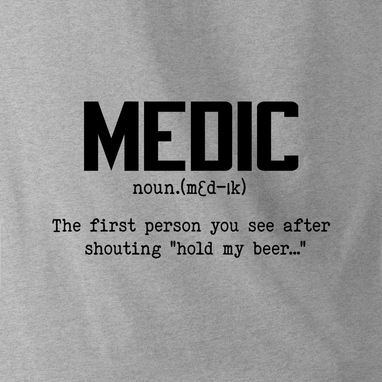 MEDIC TAG & BACK HOODIE - Force Wear HQ - HOODIES
