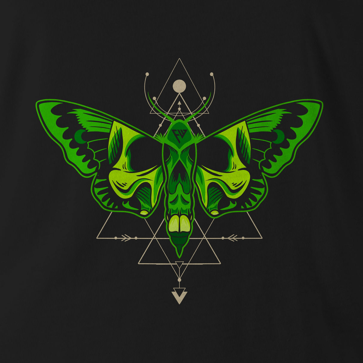 DEATHMOTH TAG & BACK - Force Wear HQ - T-SHIRTS