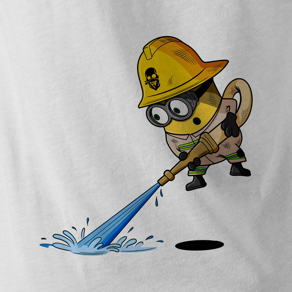 KIDS FIRE FIGHTER MINION - Force Wear HQ - KIDS T-SHIRTS